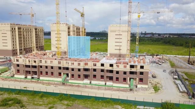 Ход строительства (Июль) смотреть онлайн