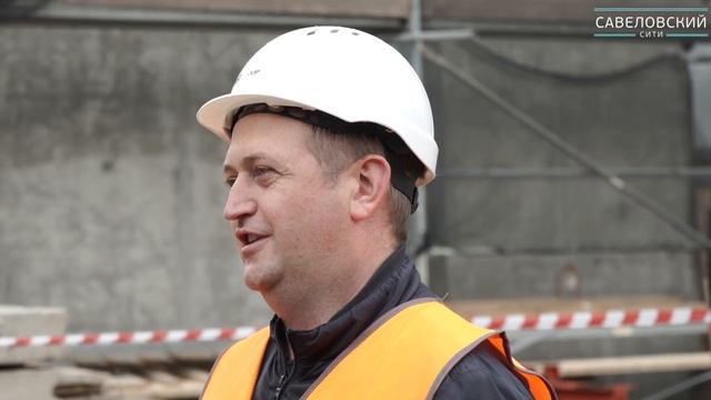 Динамика строительства ЖК «Савёловский Сити» за август 2020