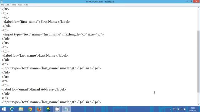How To Create HTML Form in Notepad in Just 5 Minutes | Make Form In HTML смотреть онлайн