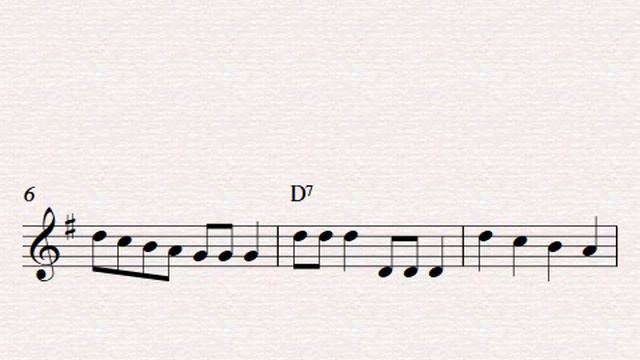 Free Easy Violin Sheet Music - Aloette