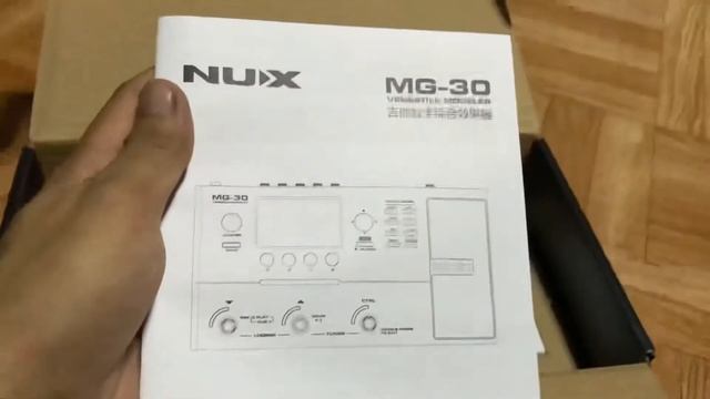 Unboxing - Nux Mg30 смотреть онлайн
