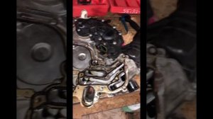 Audi Q7 CVMD 3.0 tdi 4M снятие ЕГР Теплообменника лобовины Цепей ГРМ Впускных коллекторов И.Т.Д