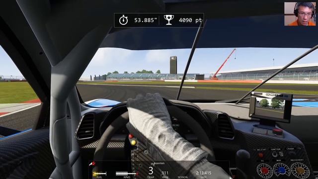 Assetto Corsa: Ferrari 458 GT2 at Silverstone GP смотреть онлайн