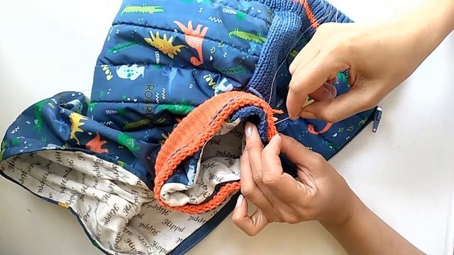 Как увеличить размер куртки без рукавов/ How to increase sleeveless jacket size смотреть онлайн