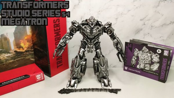 Мегатрон/Megatron, трансформер, обзор фигурки, Studio Series 54.