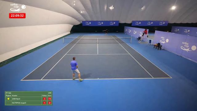 Tournament Setka Cup Tennis 03.01.2022 evening (Court №1) смотреть онлайн