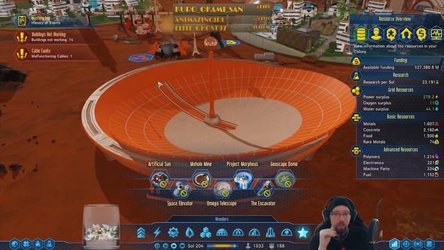 Wonders of Mars – Surviving Mars Gameplay – Live Stream Part 17 смотреть онлайн