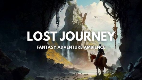 Lost Journey | Fantasy Adventure Ambience | DnD/RPG Music | 1 Hour