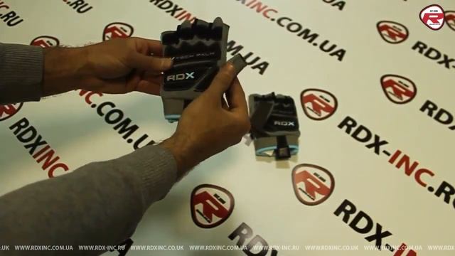 Перчатки для фитнеса женские RDX blue смотреть онлайн