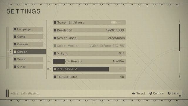 NieR Automata GTX 750 TI 2GB All Setting FPS & Gameplay & Benchmark 720p & 1080p смотреть онлайн