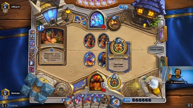 ПАПИЧ ИГРАЕТ В Hearthstone И БАЛУЕТСЯ СО СВОЕЙ НОВОЙ ИГРУШКОЙ! ШОК ПАПИЧА ДУШАТ! смотреть онлайн