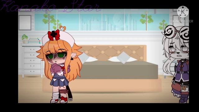 Aftons react to Y/N hugging them смотреть онлайн