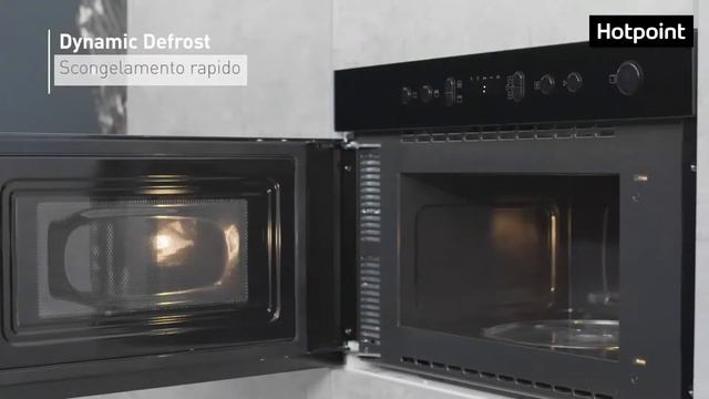 Hotpoint - Microonde da incasso MN 614 IX HA смотреть онлайн