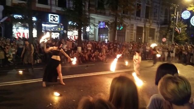 Краснодар день города 26.09.2015 Огненное шоу 2 смотреть онлайн