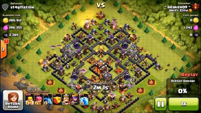 Clash of Clans: Farming in Champs - Winter Update Walkthrough! Lets Max TH10 #10 смотреть онлайн