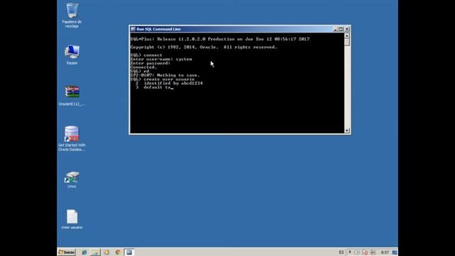 [3/] Curso de base de datos: Cómo crear el primer usuario en Oracle Express Edition смотреть онлайн