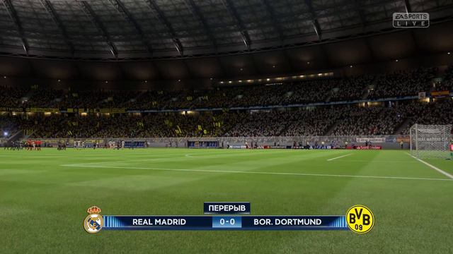 Геймплей FIFA 19,UEFA Super Cup,Real Madrid CF-Borussia Dortmund (PS4)