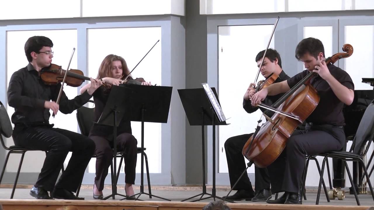 С.Рахманинов. Квартет №1, Скерцо - А.Филиппов, Д.Фомина, Е.Кателевский, Д.Петров смотреть онлайн