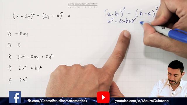 RESUELVO en menos de 1 MINUTO: EJERCICIO DE ÁLGEBRA - Profe Mauro Quintana смотреть онлайн