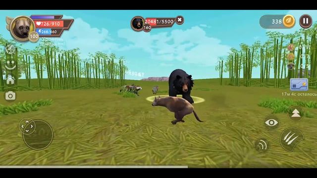 Как победить гималайского медведя? Открываю Тигра в WildCraft! смотреть онлайн