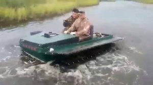 Гусеничный вездеход. Видео от владельца вездехода борус. Обзор
