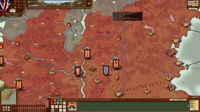 ResPlays Birth of America 2: The French-Indian War Episode 3 - British Playthrough смотреть онлайн