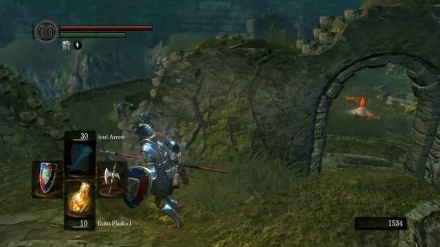 Dark Souls (PC) Firelink Shrine Well смотреть онлайн