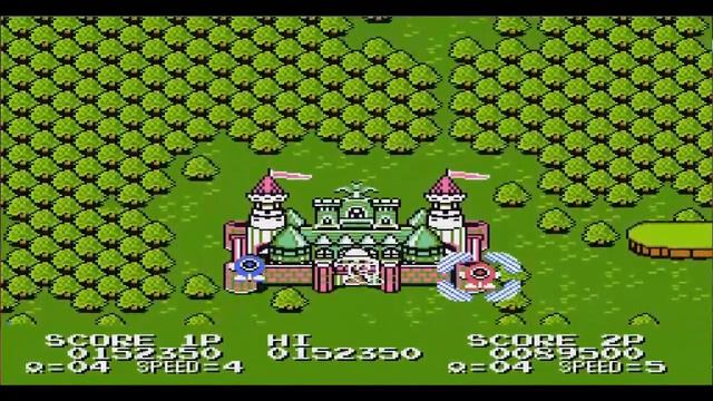 TwinBee 3 Poko Poko Daimaō NES Game 1989 full walkthrough 2 players смотреть онлайн