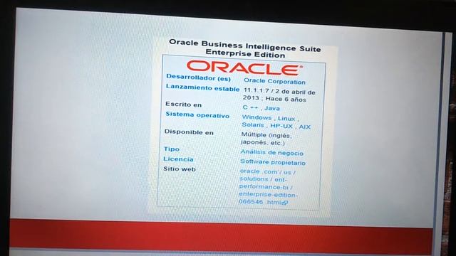 Oracle BI смотреть онлайн