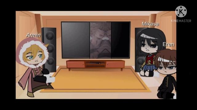 Junior High Aot React To Aot