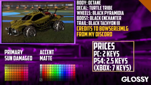 5 BUDGET Octane Designs Less Than 5 Keys in Rocket League смотреть онлайн
