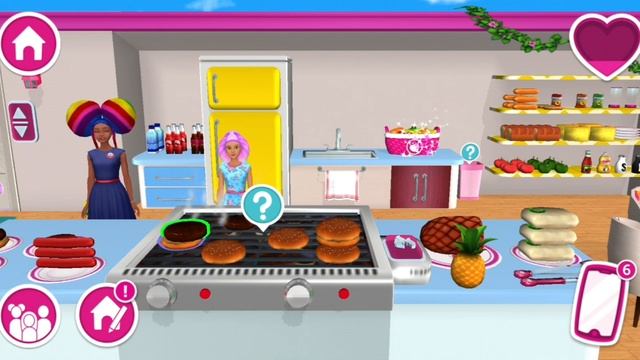 Nikki's Special Hair! | Barbie Dreamhouse Adventures 833| Budge Studios | @crazy girls games смотреть онлайн