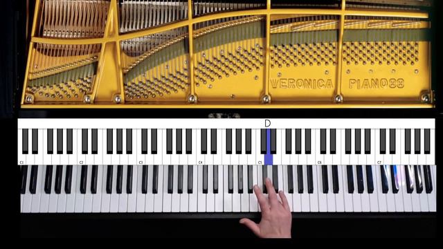 Moonlight Sonata EASY piano tutorial 🌖 Beethoven смотреть онлайн