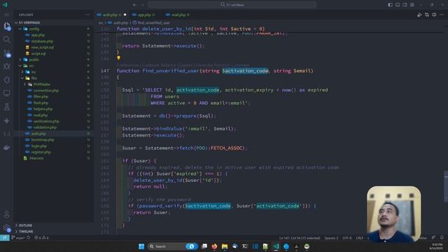 PHP TUTORIAL #82 EMAIL ACTIVASI AKUN смотреть онлайн
