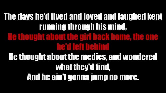 Blood On The Risers LYRICS (Gory Gory What A Helluva Way To Die)
