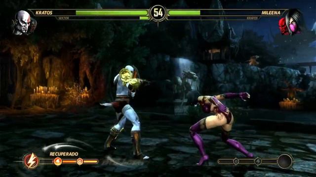 MK9 Sektor & Kratos Expert Tag Gameplay PS3 смотреть онлайн