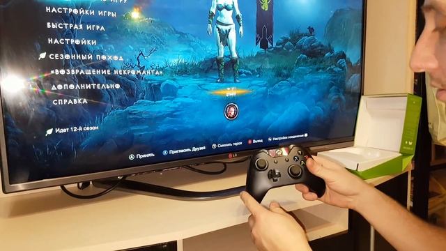 Подключаем к Xbox One S джойстик или геймпад от X box One смотреть онлайн