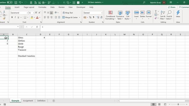 Calculate Six Sigma Basic Statistics in Excel: Mean, Median, Mode смотреть онлайн
