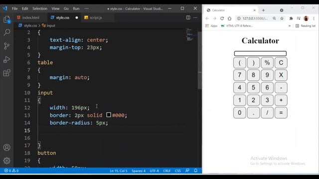 How To Make a Calculator Using | HTML CSS & JavaScript #calculator смотреть онлайн