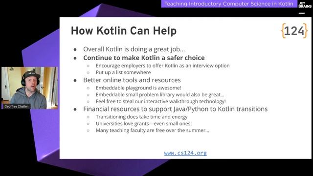 Teaching Introductory Computer Science in Kotlin смотреть онлайн