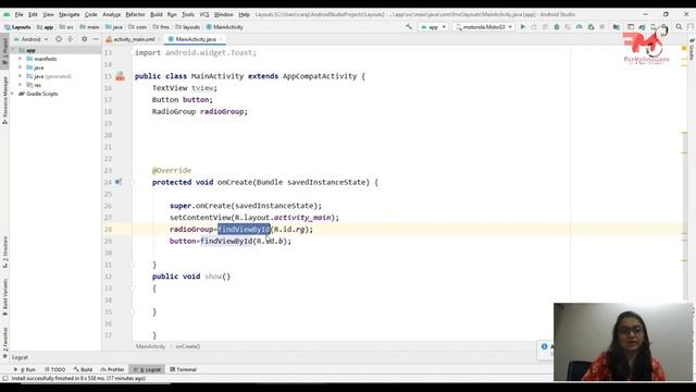 #11 How to Implement RadioGroup & RadioButton in Android App | Android Studio | Android Development смотреть онлайн