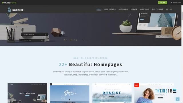Bonfire - Creative Multipurpose WordPress Theme Darius Jeb смотреть онлайн