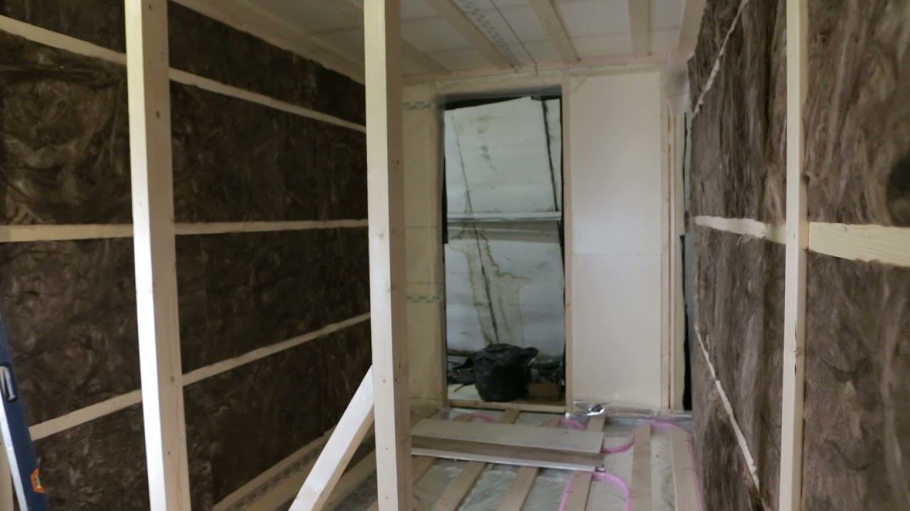 Теплый пол в модульных домах SPmodul