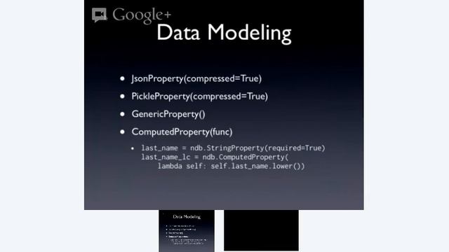 Data Modeling for Google App Engine using Python and ndb смотреть онлайн