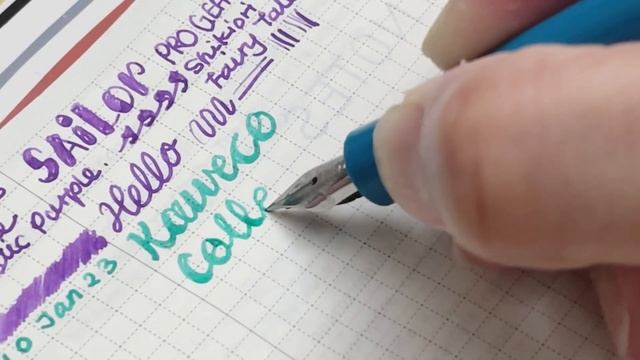 ✒️KAWECO CYAN x SKETCH INK KLARA - Inking & Pen Test смотреть онлайн