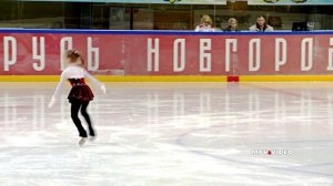 Детские соревнования по фигурному катанию