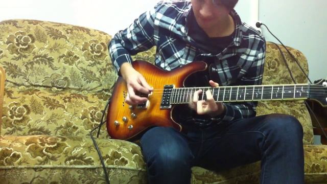 Guitar solo improv with Ibanez SZ520, Mesa Boogie DC-5 and Boss RC-2 loop pedal смотреть онлайн