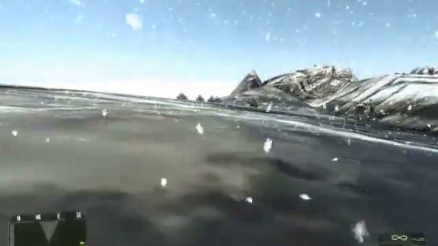 Crysis SP демо .Мод Frozen island .Атомный танк смотреть онлайн