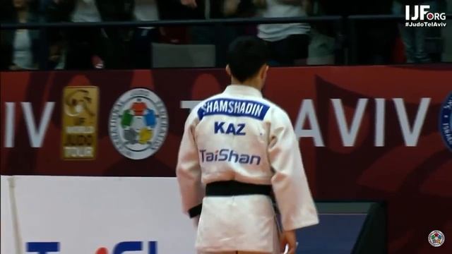 #дзюдо в/к-60кг Шамшидинов Магжан - бронзовый призёр. Тель Авив Grand Slam 17.02.22г День первый. смотреть онлайн