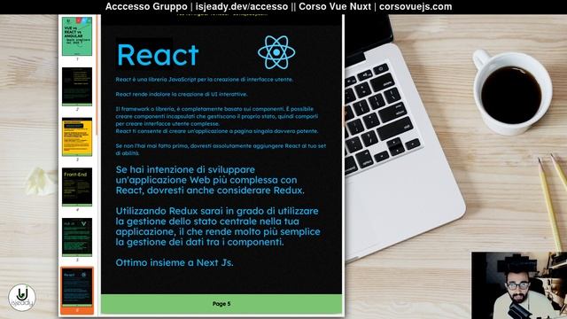 Vue Js vs React vs Angular - Chiaccherata tra noi смотреть онлайн